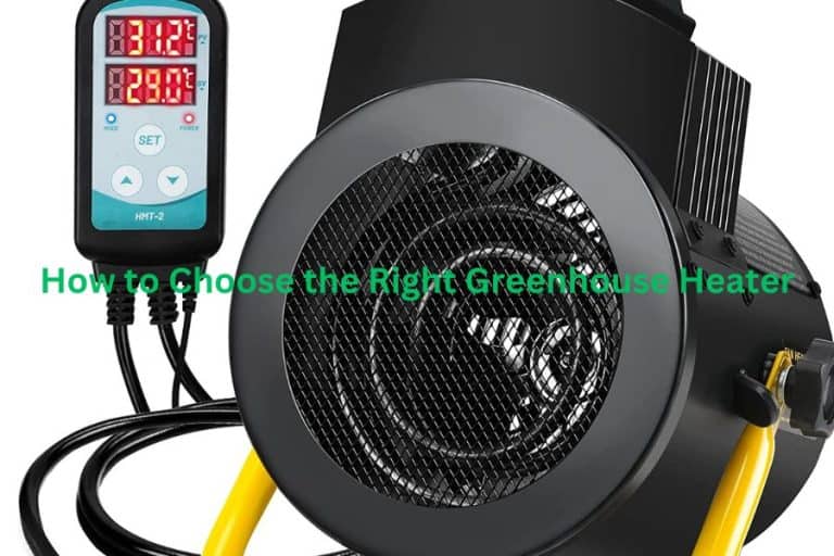 How to Choose the Right Greenhouse Heater Outdoor Storage Options