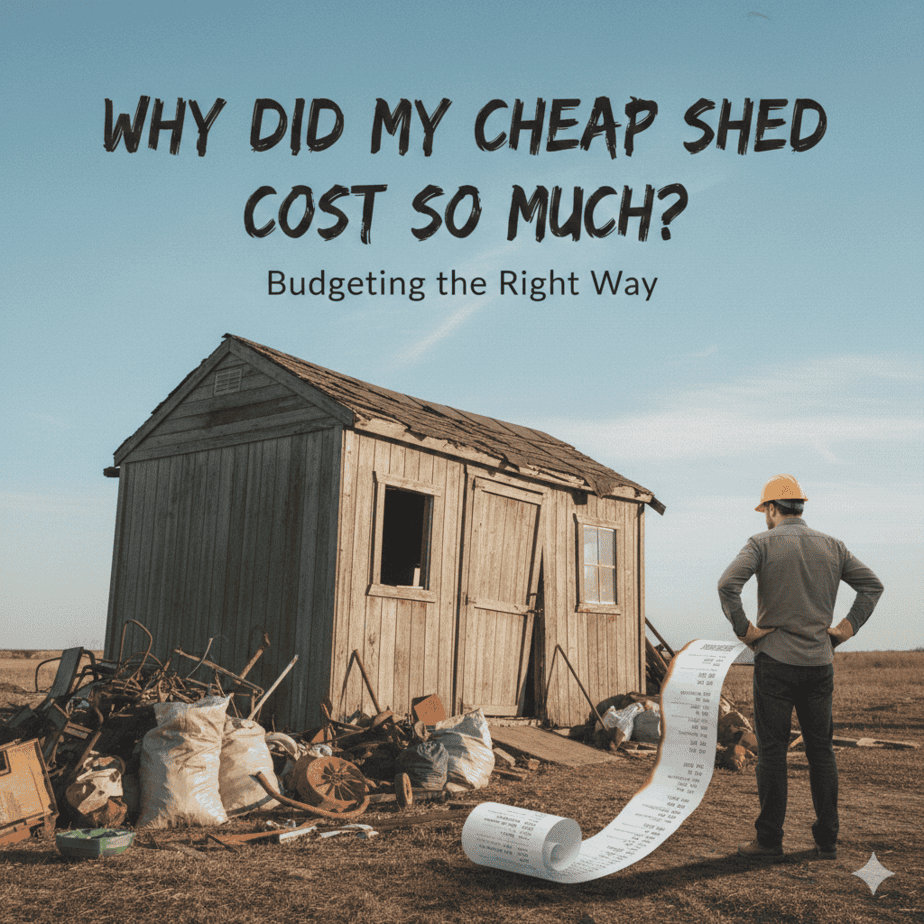 Why Did My Cheap Shed Cost So Much