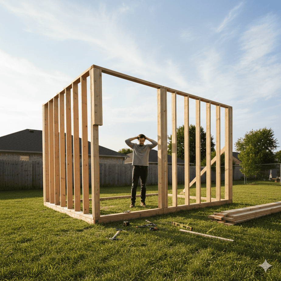 Why Don't My Shed Walls Line Up