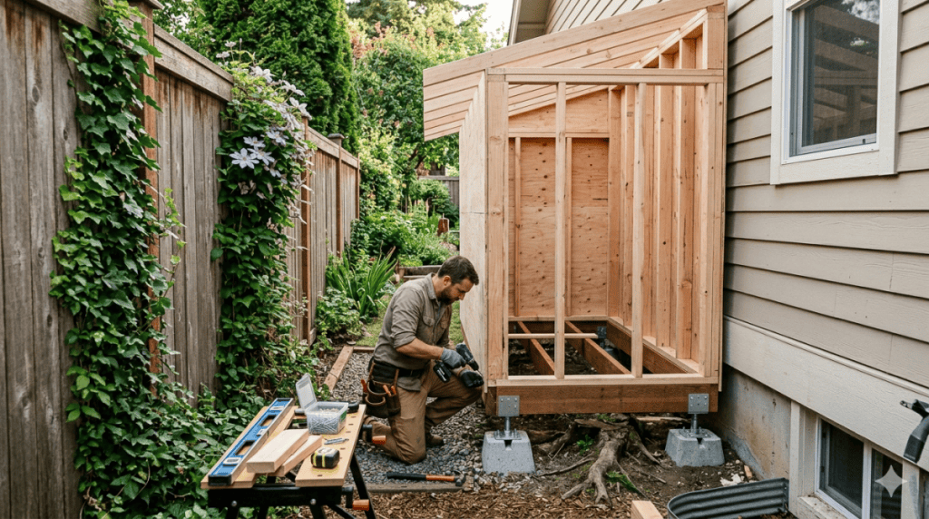 The Side Yard Shed Build Hack No One Talks About