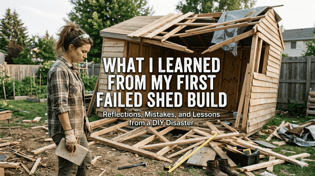 What I Learned From My First Failed Shed Build