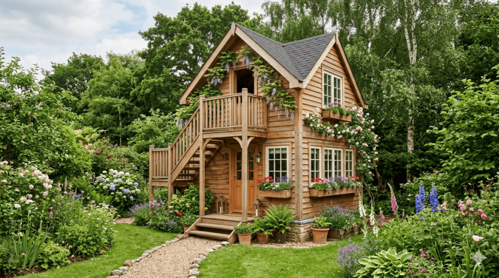 2 Storey Garden Shed