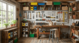 Creative Shed Interior Ideas on a Budget